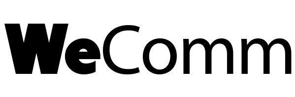 Logo de l'agence WeComm