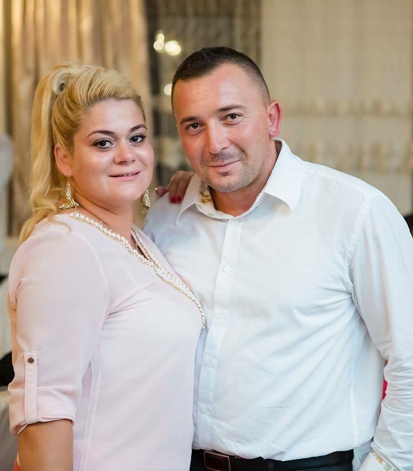 Annie et son mari, fondateurs de Chez Annie, traiteur à Mallemort