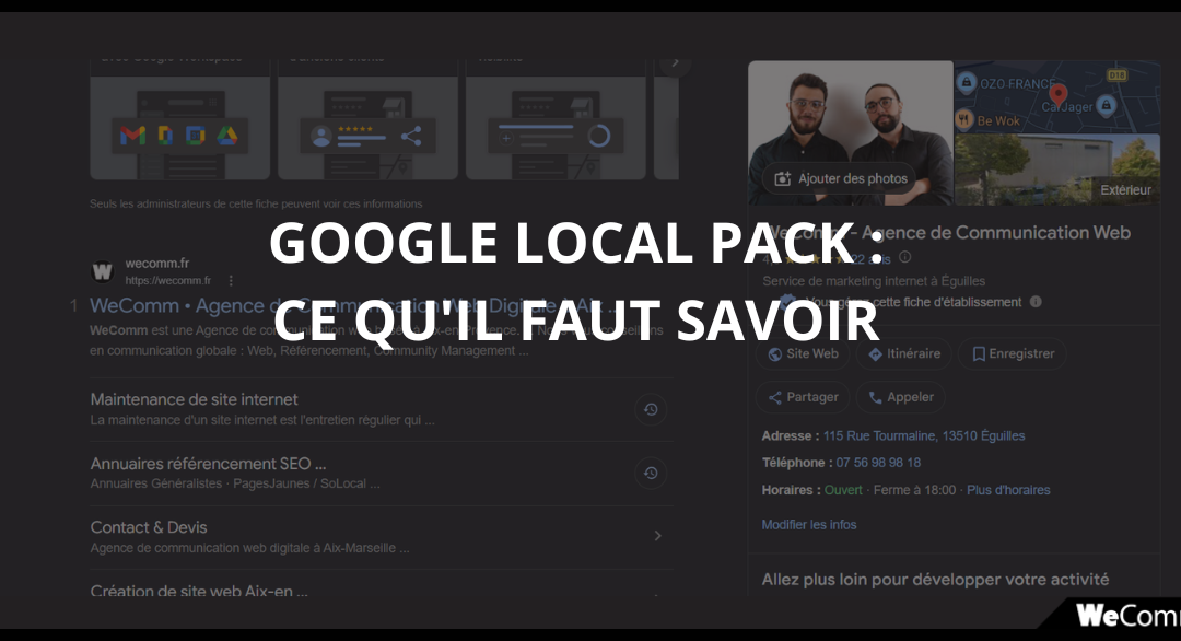 Google Local Pack : fonctionnement et optimisation en 2026