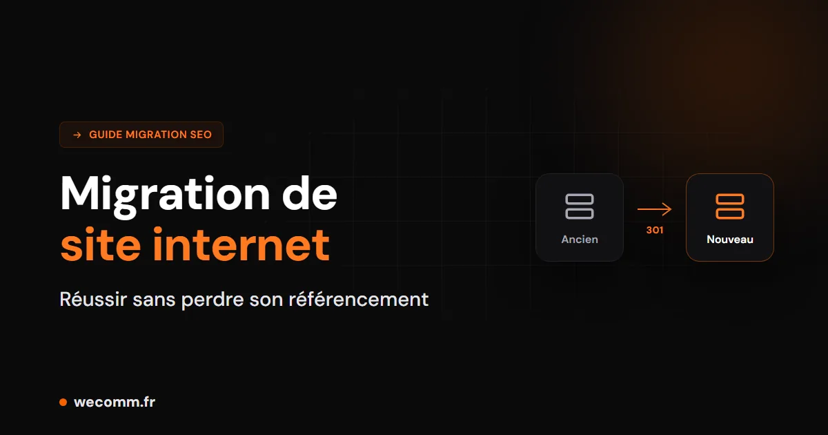 migration de site internet sans perdre son référencement