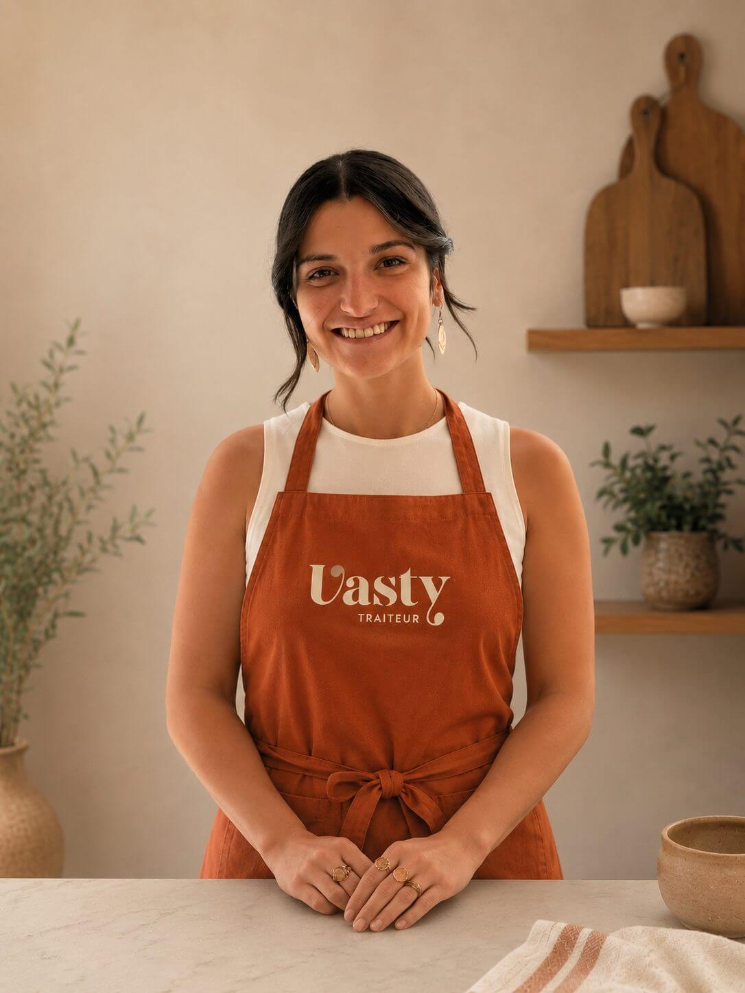 Vasthie Mazabrard, cheffe et fondatrice de Vasty Traiteur