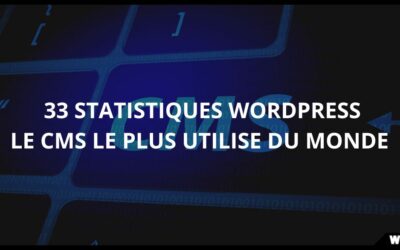 30+ statistiques WordPress à connaître : chiffres clés, parts de marché et tendances
